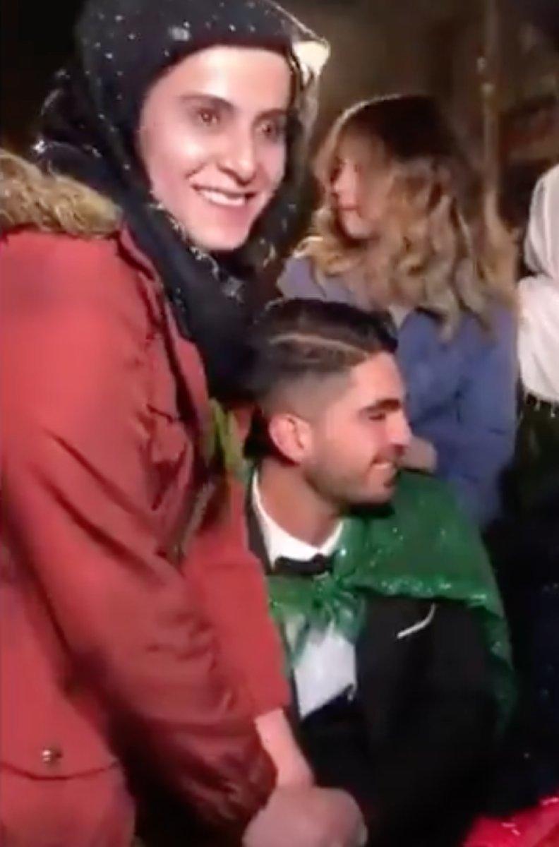 Kına gecesinde kıskançlık krizine giren gelin viral oldu