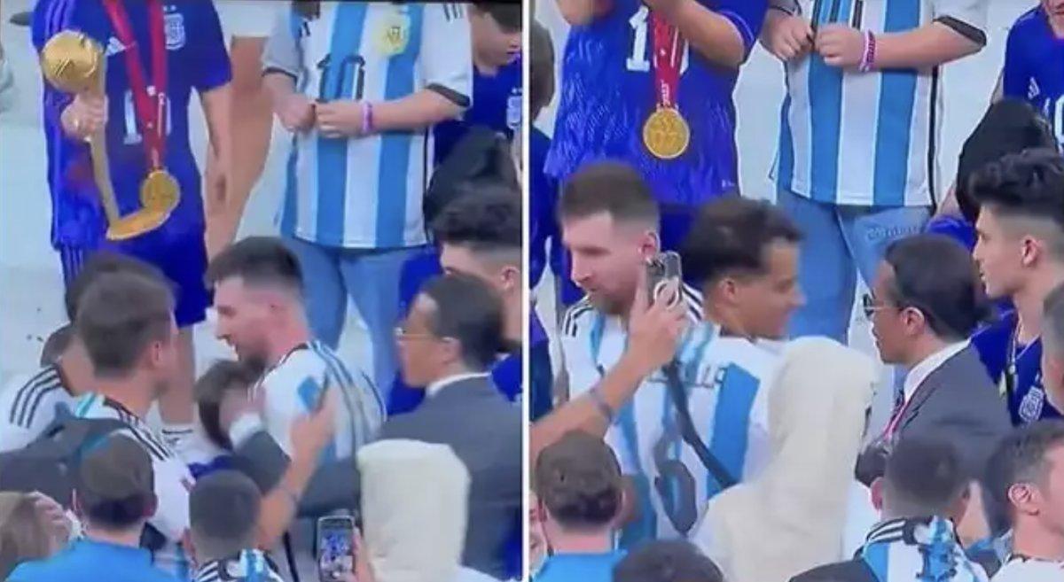 Nusret Gökçe, Dünya Kupası'nı kaldırdı 