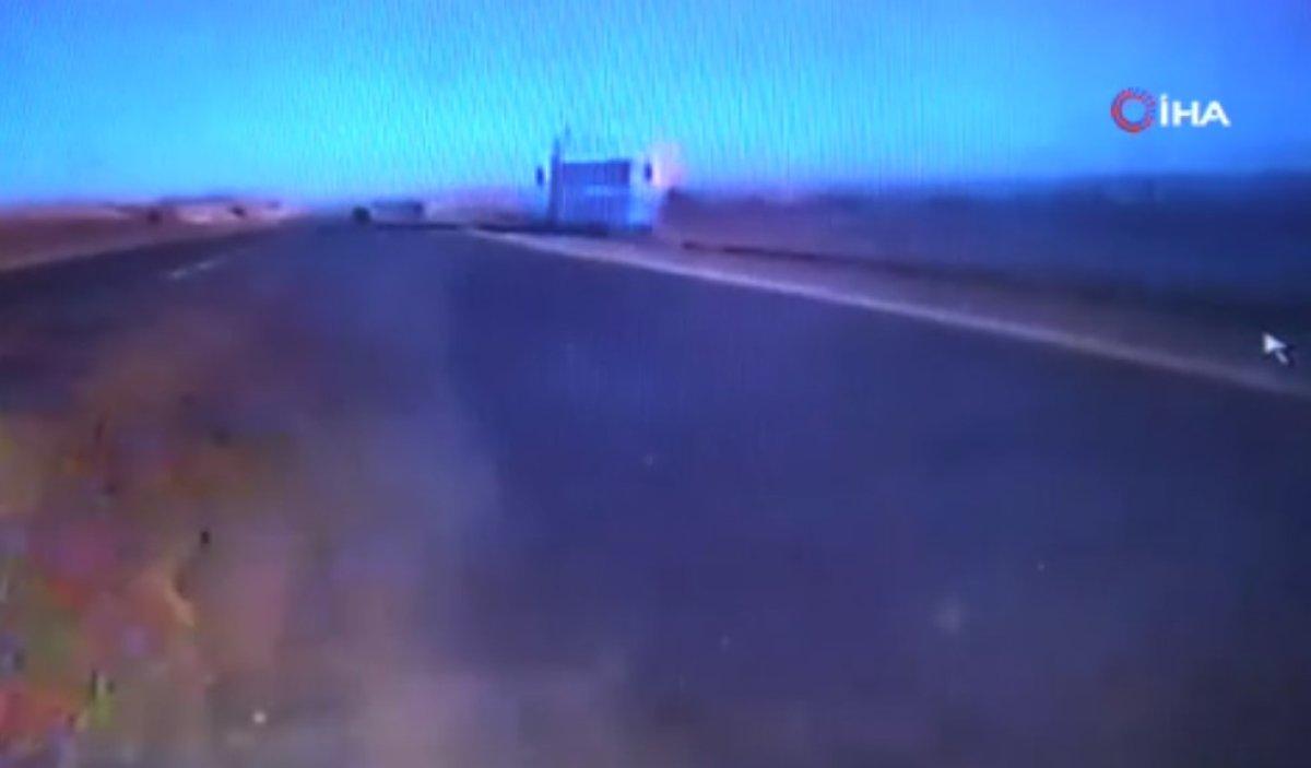 Şırnak Cizre'de 4 kişinin öldüğü kazanın görüntüleri