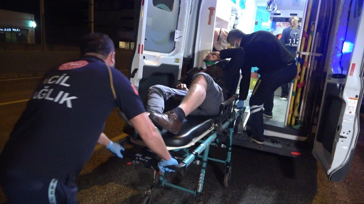 Bursa’da kaza yapan alkollü sürücü, kırık kolla kaçmaya çalıştı 