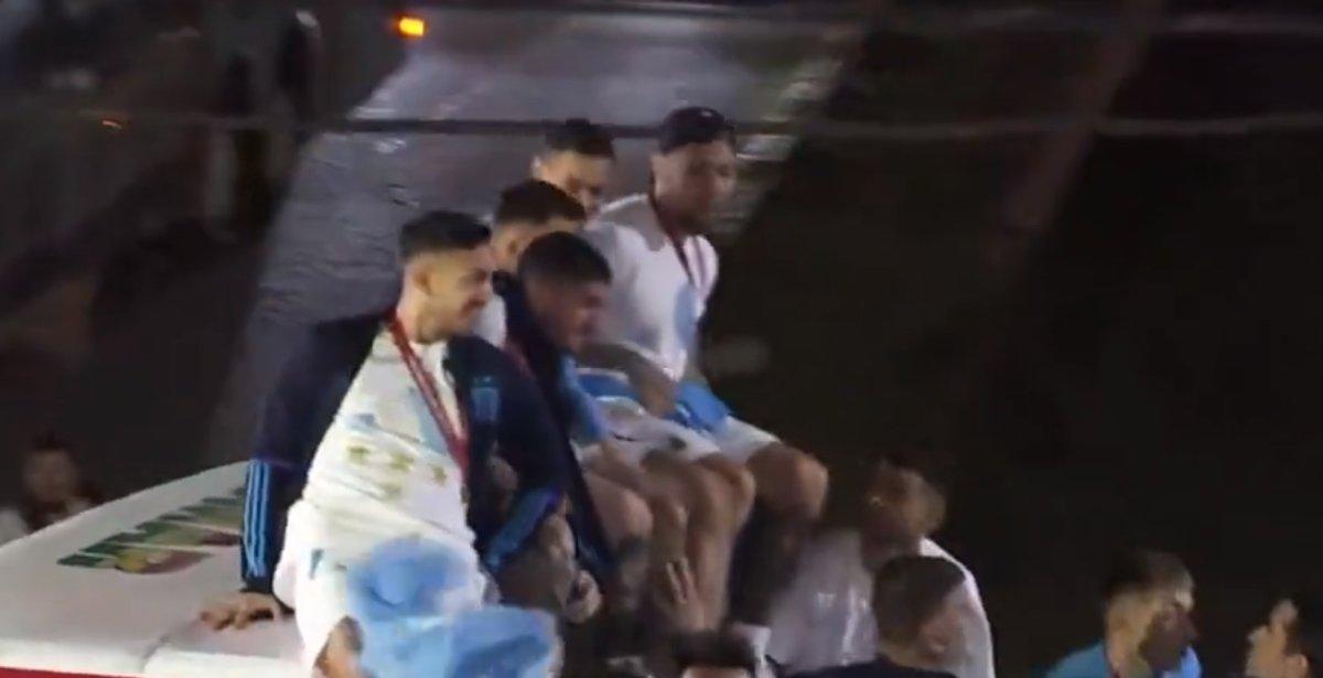 Dünya Kupası kutlamalarında korkutan anlar