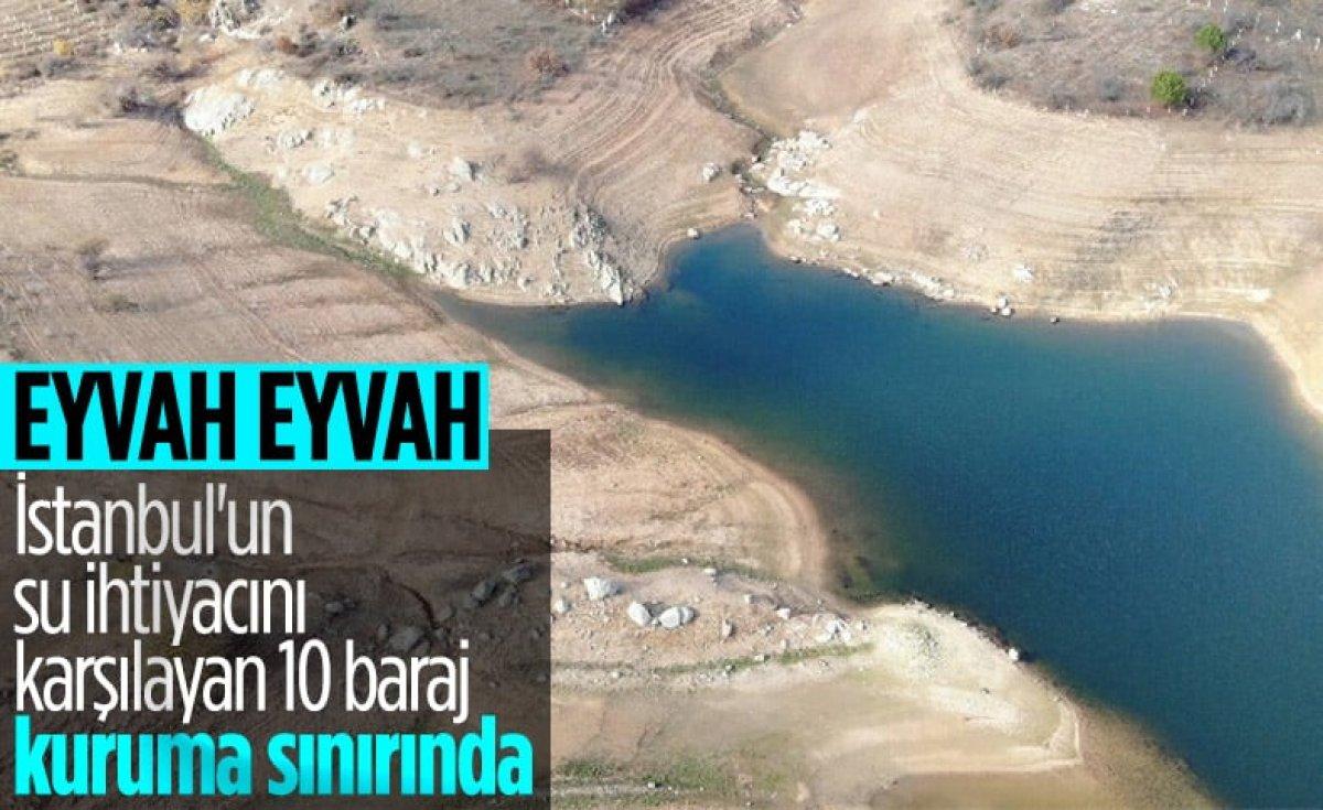 Sivas'ta 4 Eylül Barajı'nda su tamamen çekildi