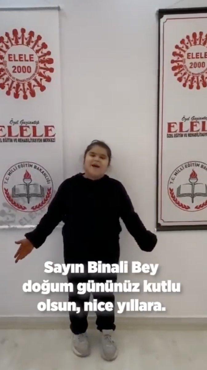 Serkan Bayram'ın Binali Yıldırım için doğum günü paylaşımı