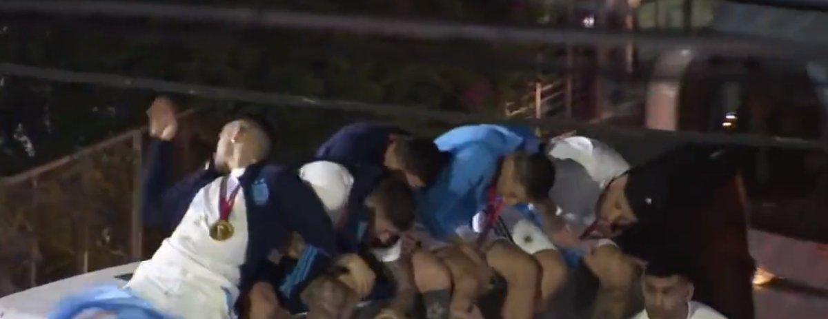 Dünya Kupası kutlamalarında korkutan anlar