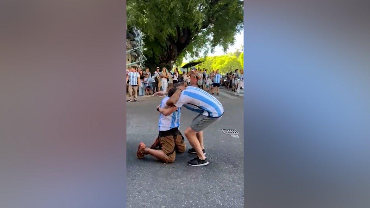 Arjantin'de forma verilen evsizin mutluluğu