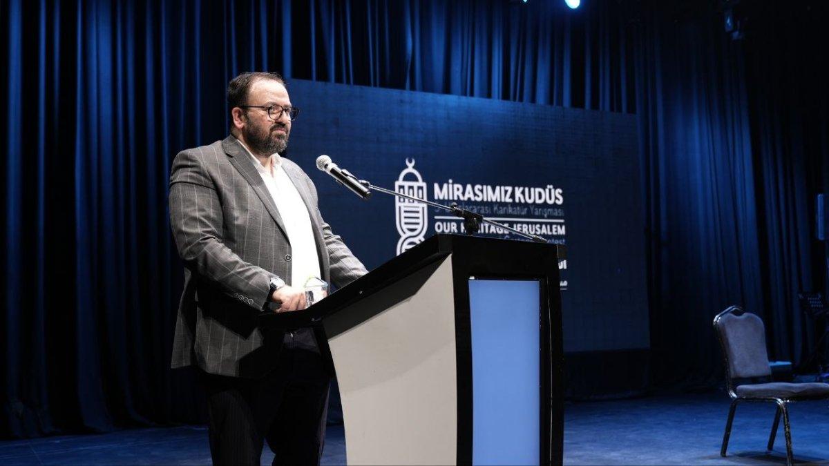 Uluslararası Mirasımız Kudüs Karikatür Yarışması'nın ödülleri verildi