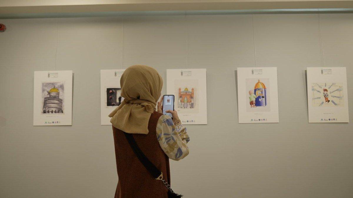 Uluslararası Mirasımız Kudüs Karikatür Yarışması'nın ödülleri verildi