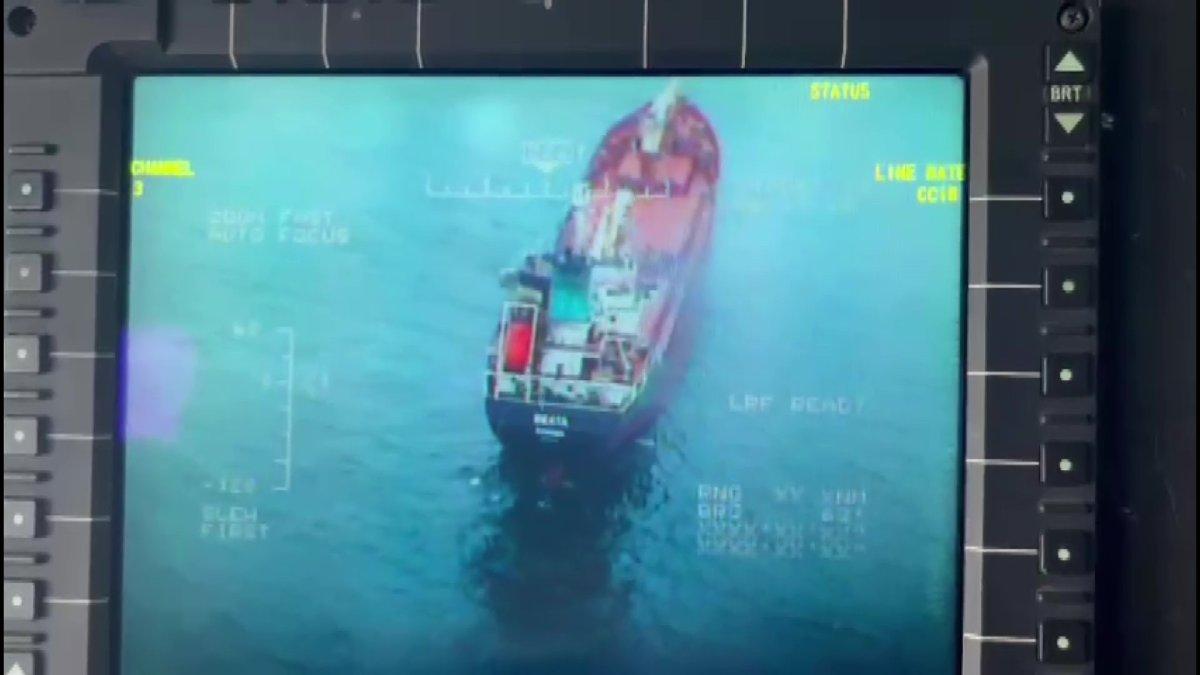 Sinop'ta gemi yandı: Mürettebat o anları anlattı