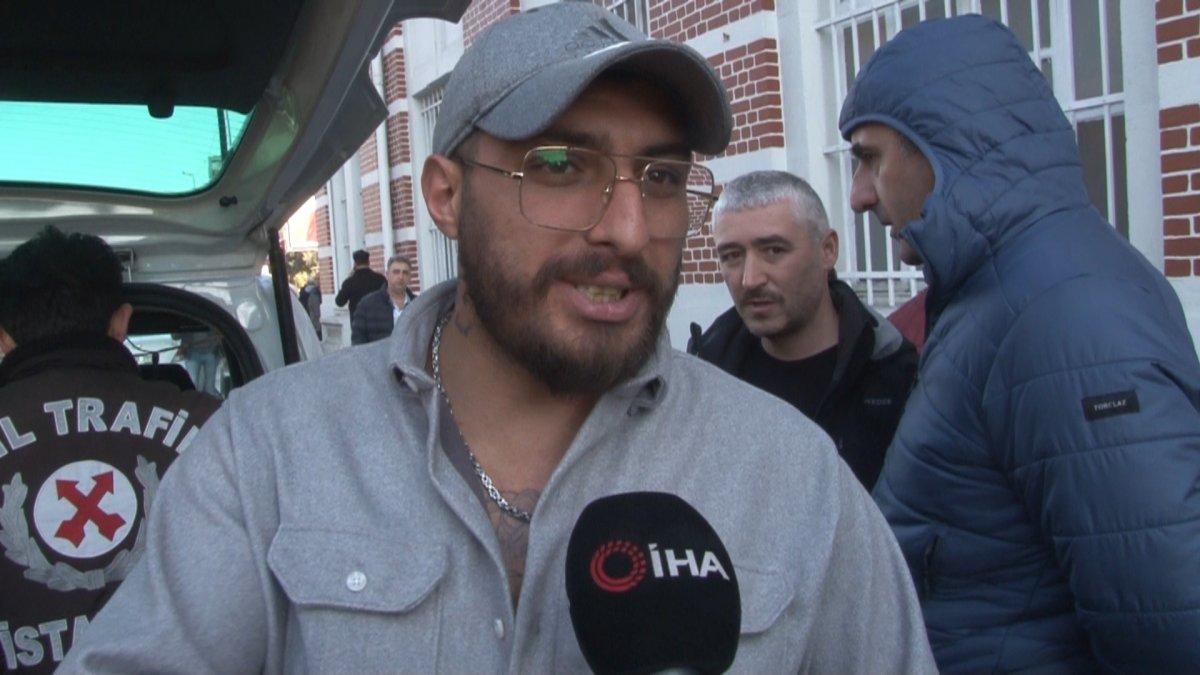 İstanbul'da denetime ağzında sigarayla yakalanan taksiciye ceza