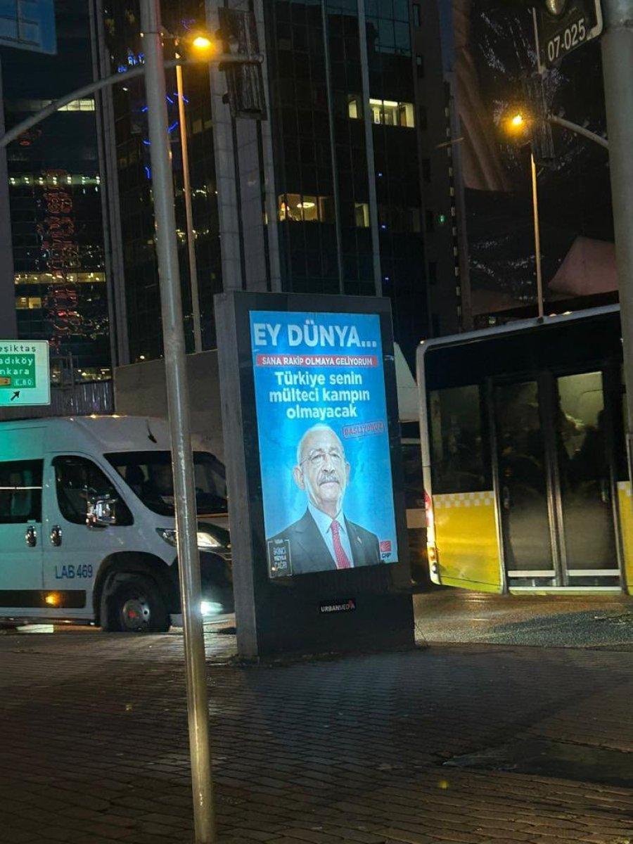 Kemal Kılıçdaroğlu, afişe çıktı