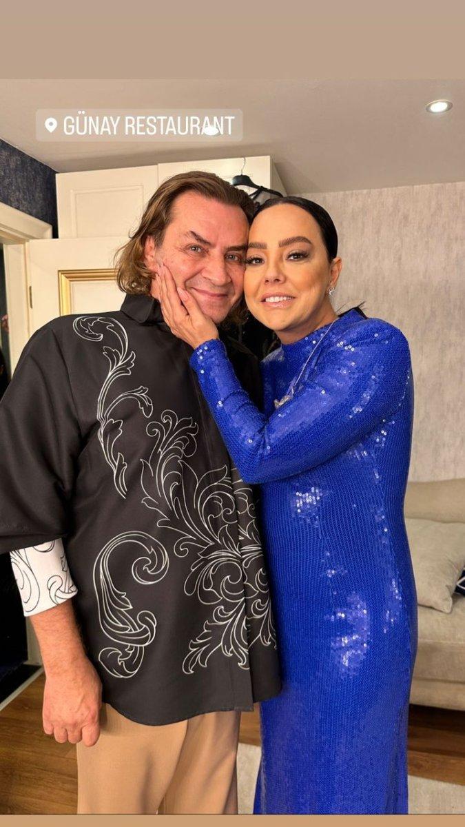 Ebru Gündeş ile Armağan Çağlayan buluştu