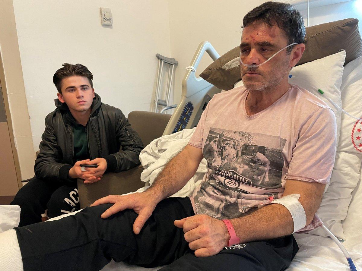 Sakarya’da kendi galerilerinin önünde ölesiye darbedildiler