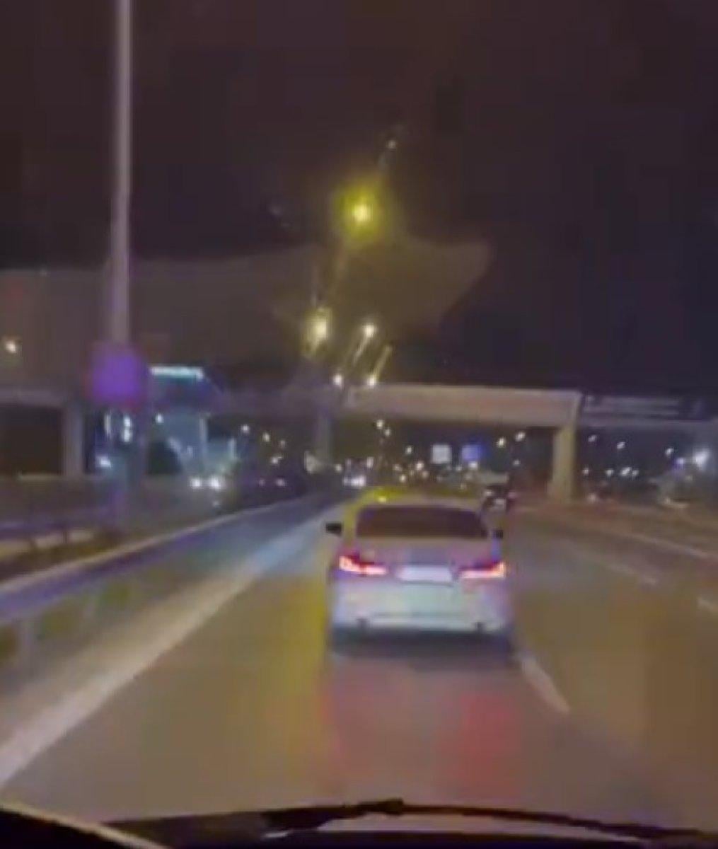 Maltepe'de ambulansa yol vermeyen sürücü yakalandı