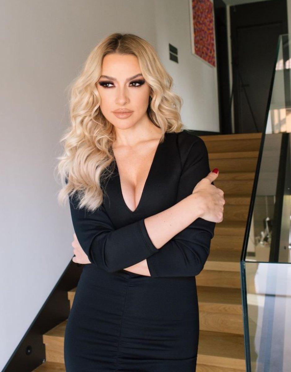 Hadise'nin bacakları dikkat çekti