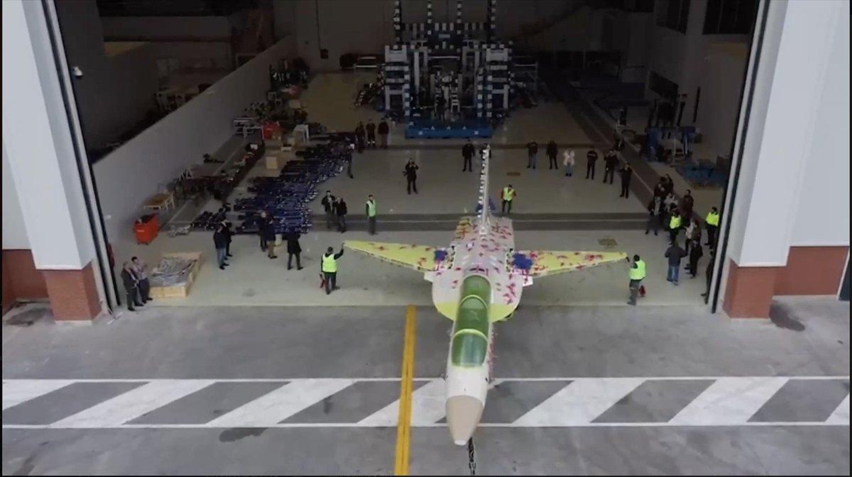 Jet eğitim uçağı Hürjet, ilk uçuşa ilerliyor