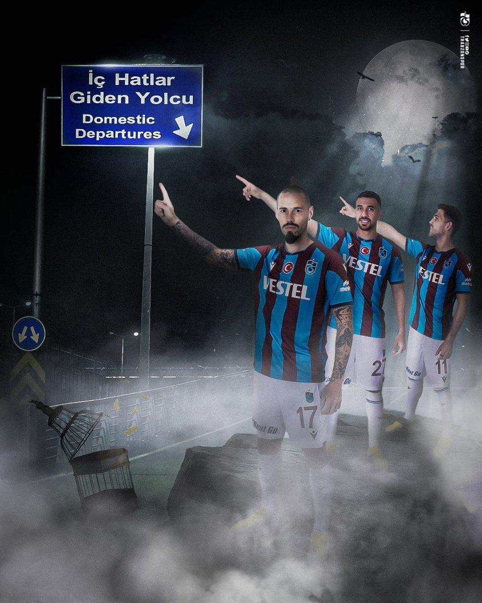 Trabzonspor'dan Fenerbahçe'ye göndermeler