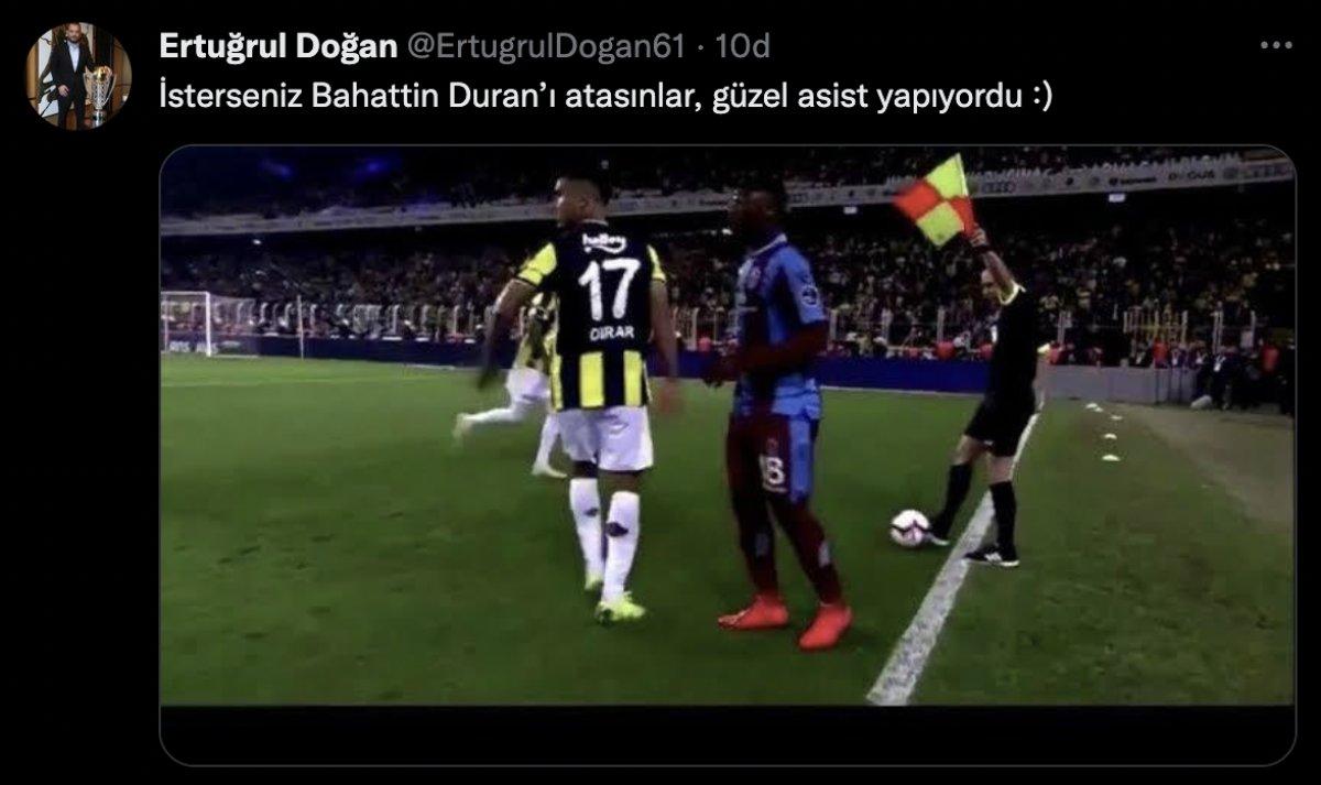 Trabzonspor Kulübü Asbaşkanı'ndan Fenerbahçe'ye cevap