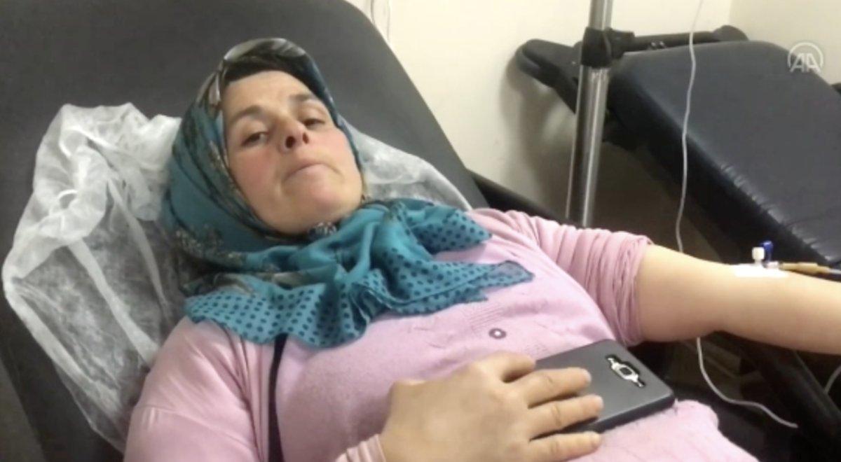 Konya'da yolda yürüyen kadın, başıboş köpeklerin saldırısına uğradı