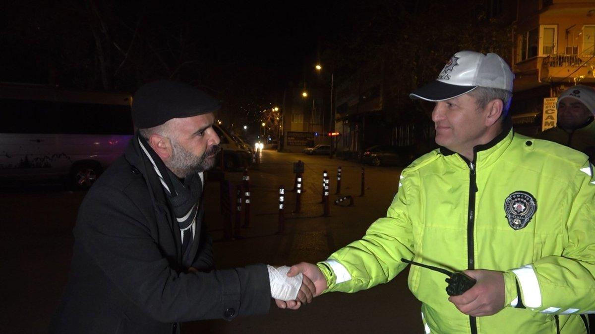 Bursa'da arkadaşı alkollü araç kullanırken yakalandı o şarkı söyledi 