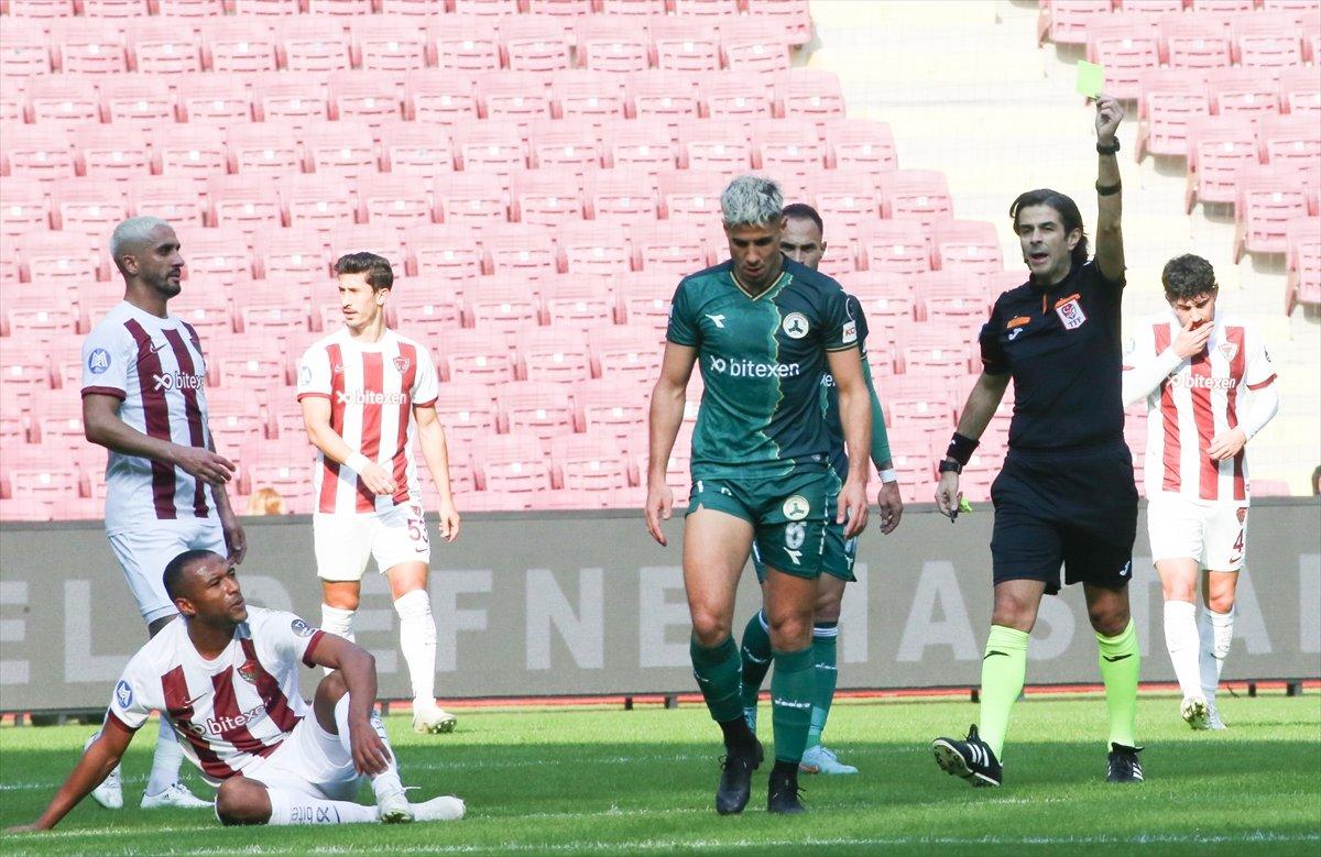 Hatayspor ile Giresunspor berabere kaldı