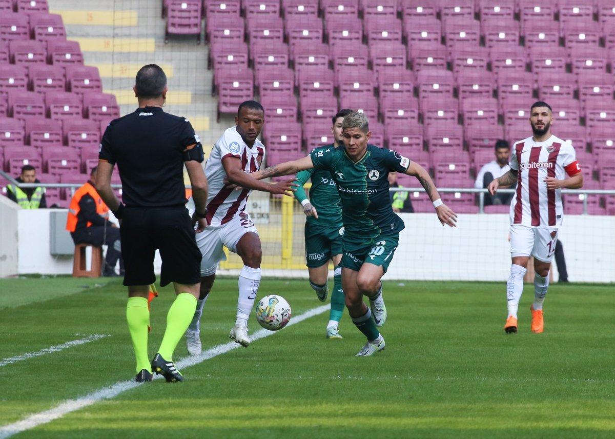 Hatayspor ile Giresunspor berabere kaldı