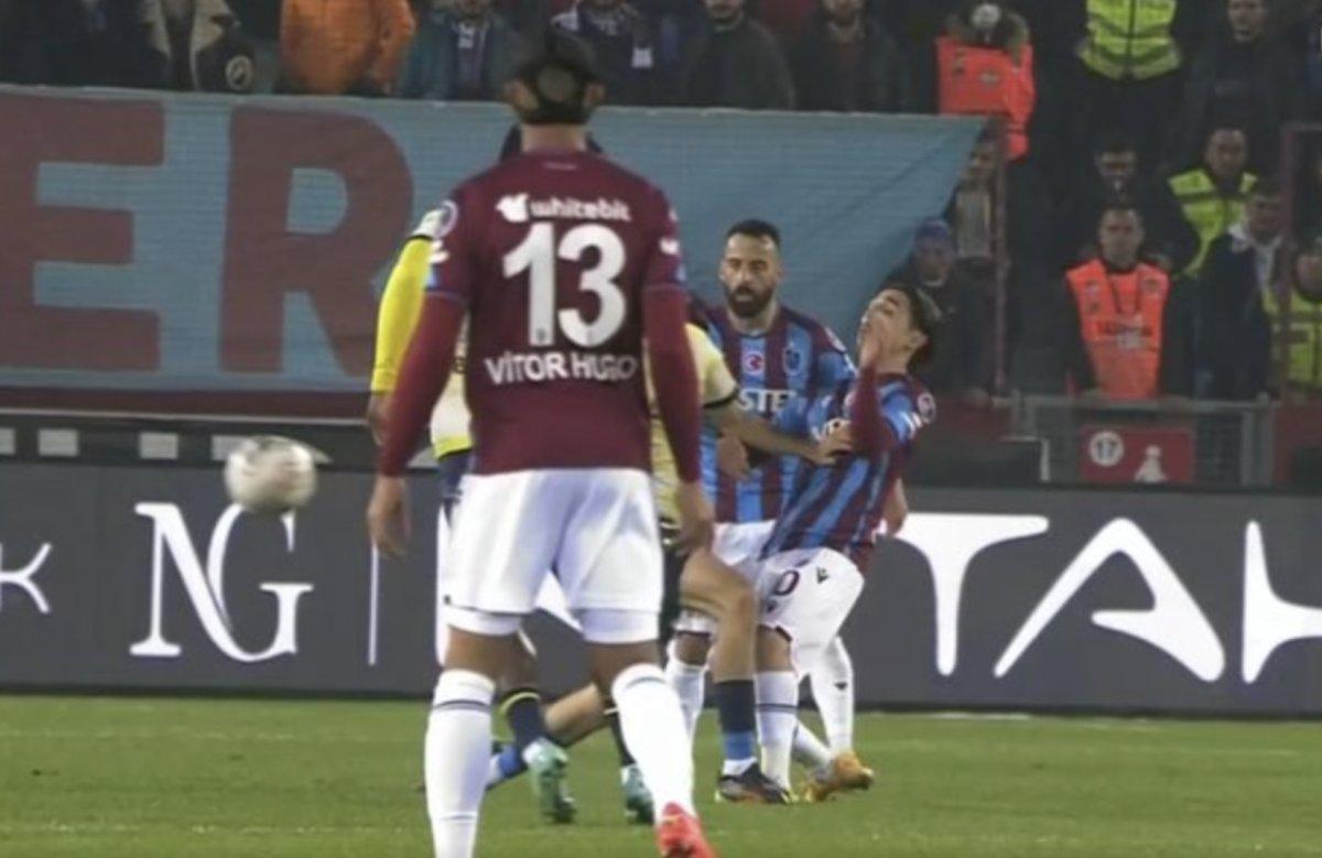 Miguel Crespo, Trabzonspor maçında kırmızı kart gördü