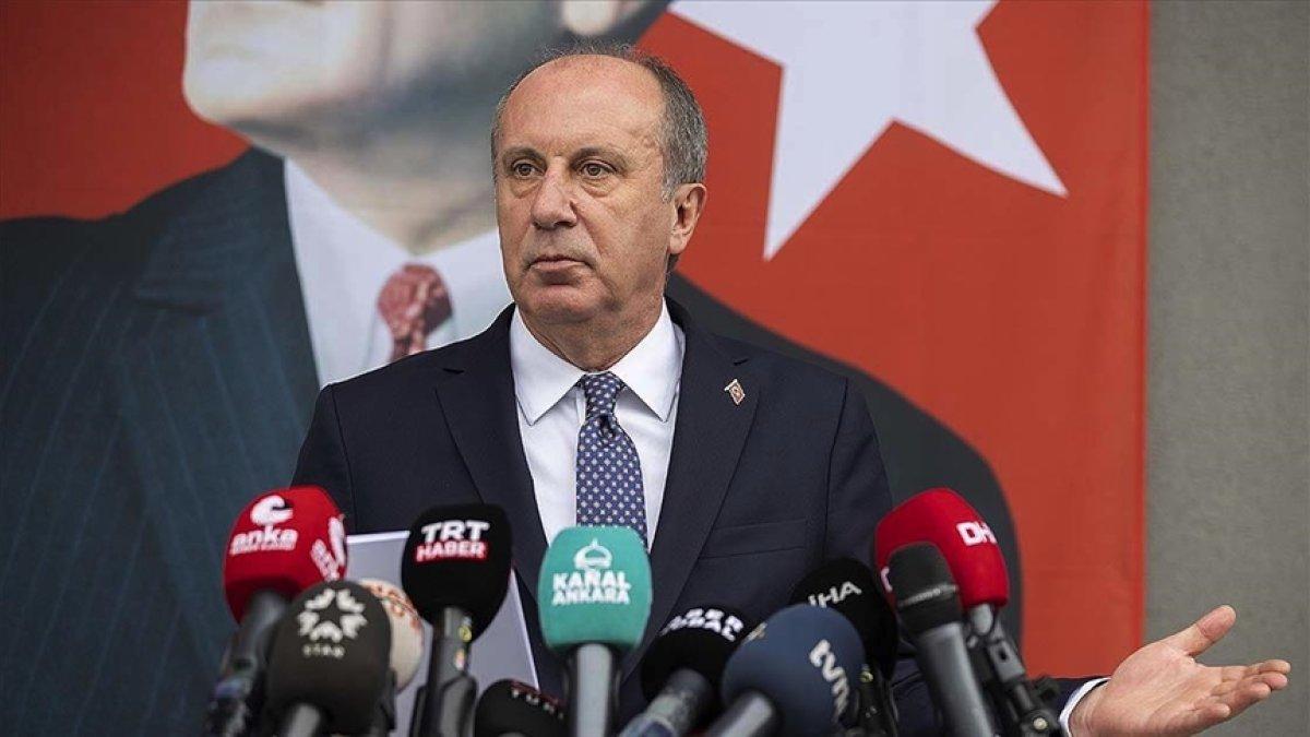Muharrem İnce: Altılı masa güven vermiyor