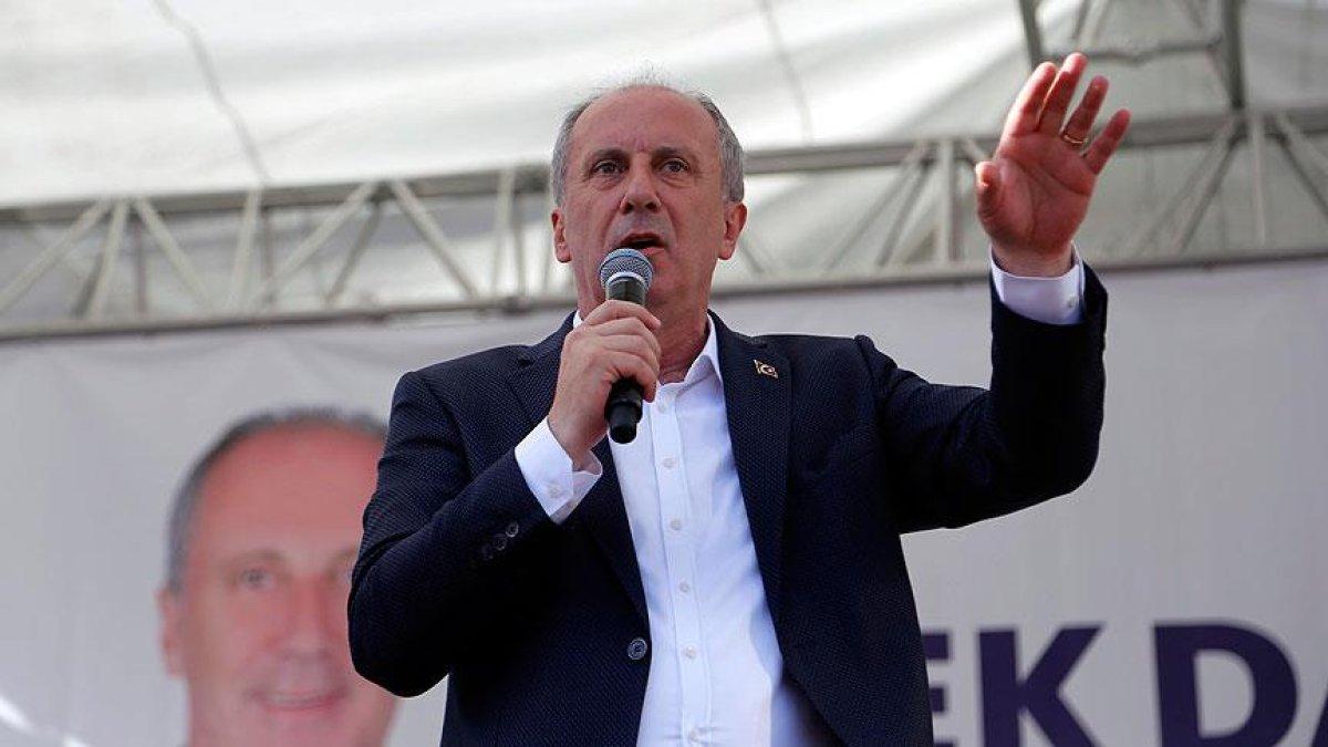 Muharrem İnce: Altılı masa güven vermiyor