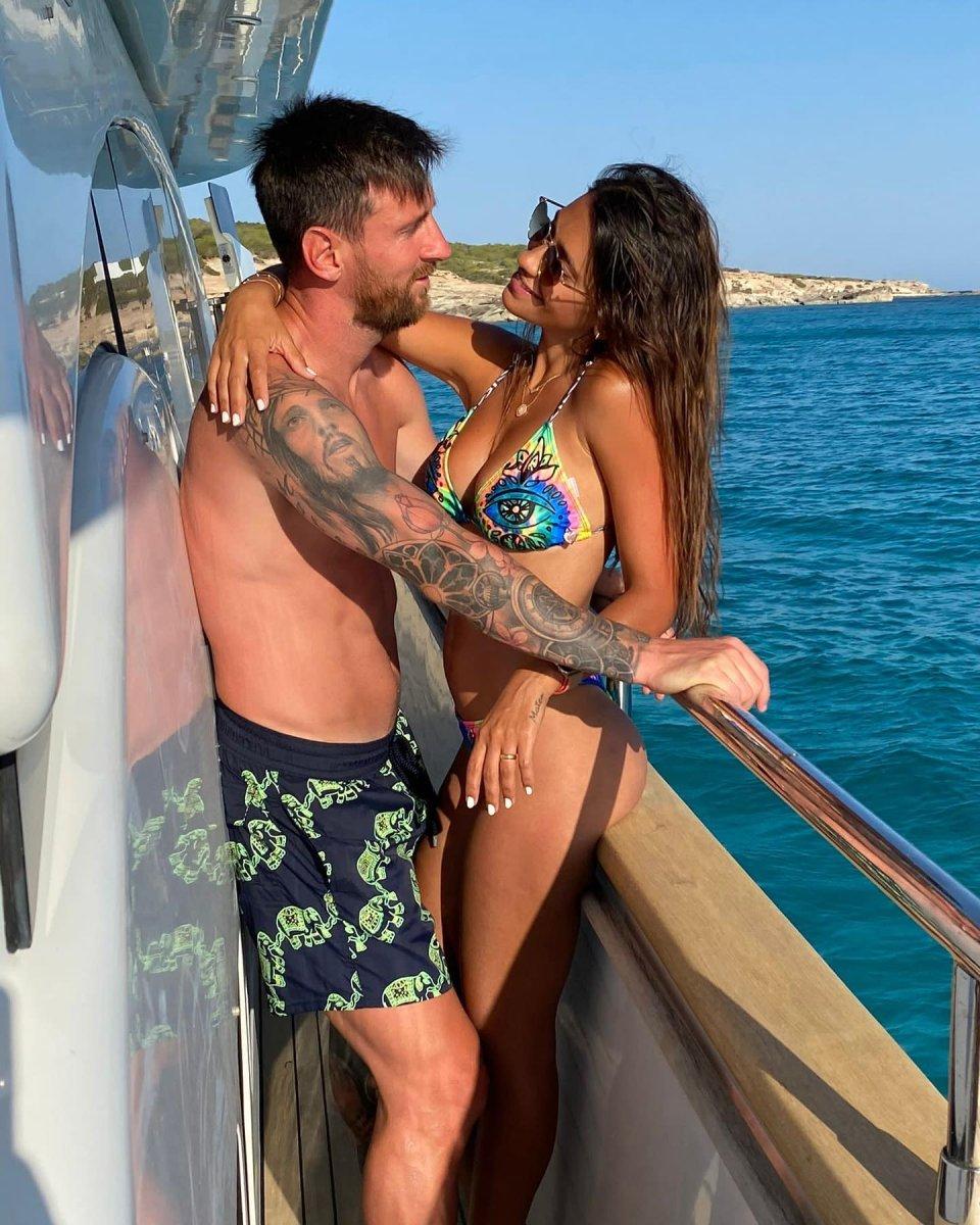 Messi, eşi Antonella'nın dans ettiği anları paylaştı