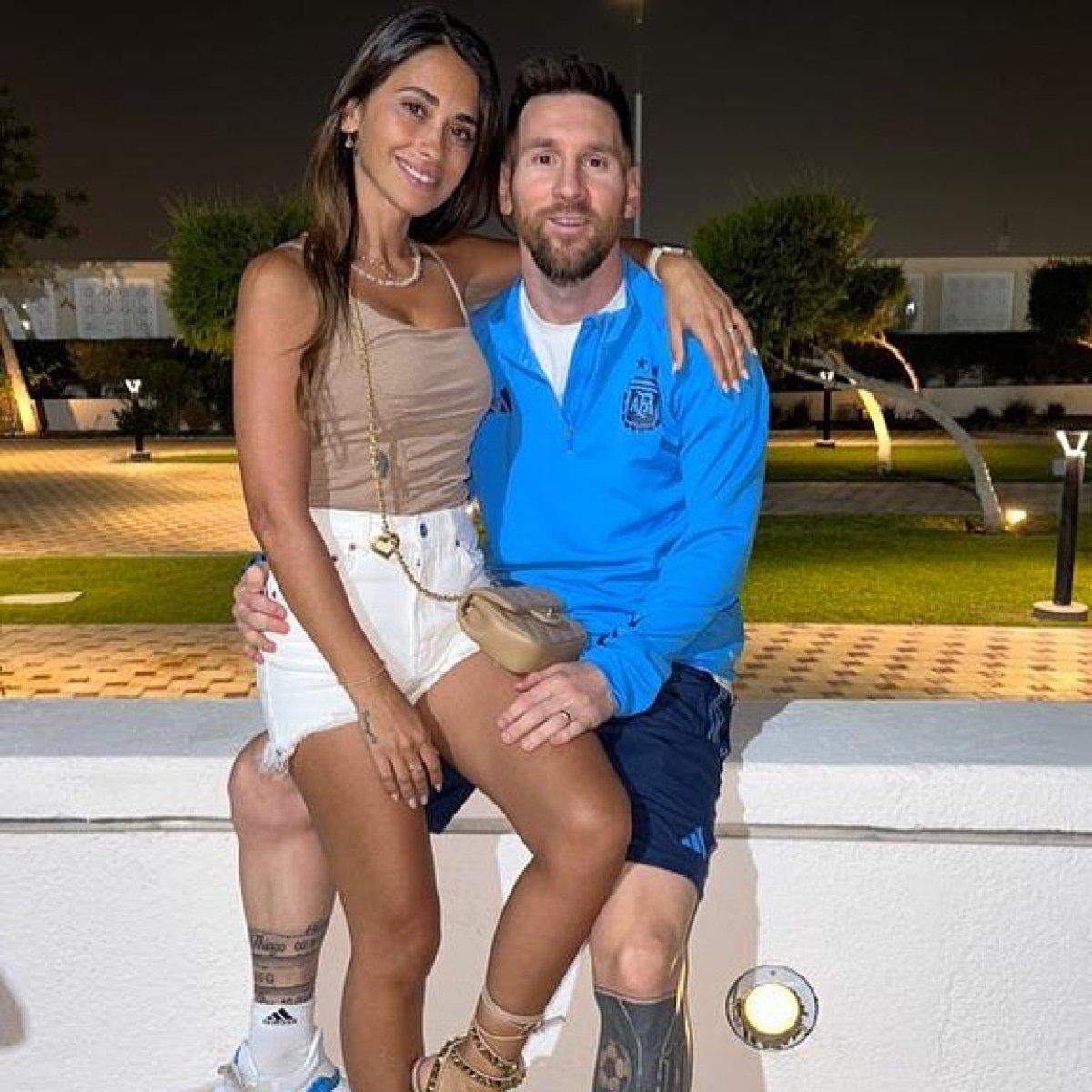 Messi, eşi Antonella'nın dans ettiği anları paylaştı