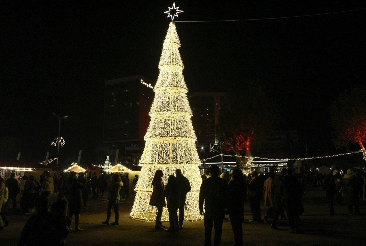 Suriye'de Noel kutlamaları başladı