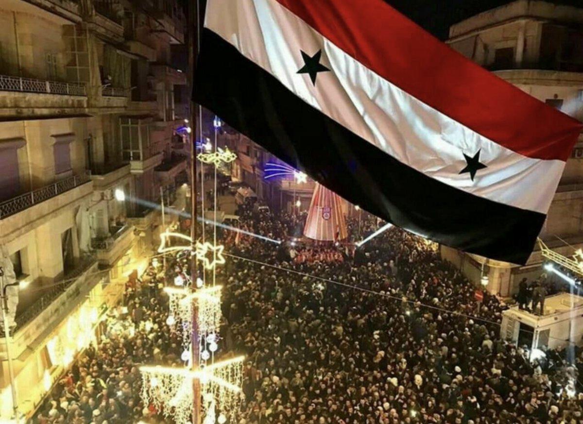 Suriye'de Noel kutlamaları başladı