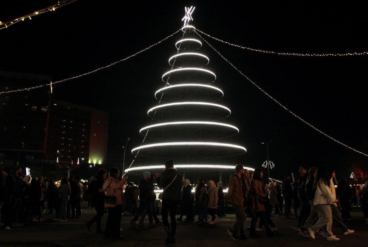 Suriye'de Noel kutlamaları başladı