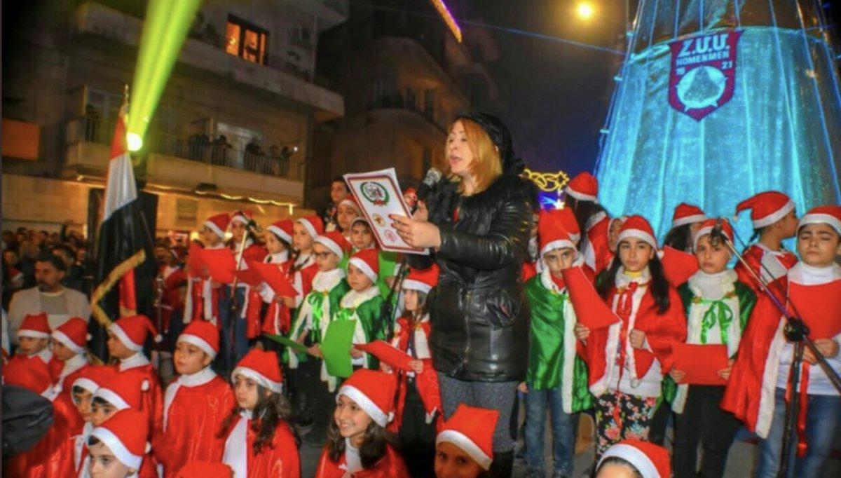 Suriye'de Noel kutlamaları başladı