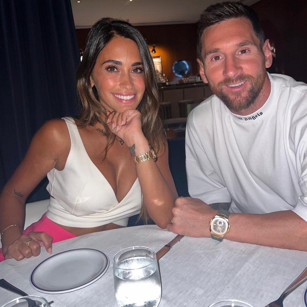 Messi, eşi Antonella'nın dans ettiği anları paylaştı
