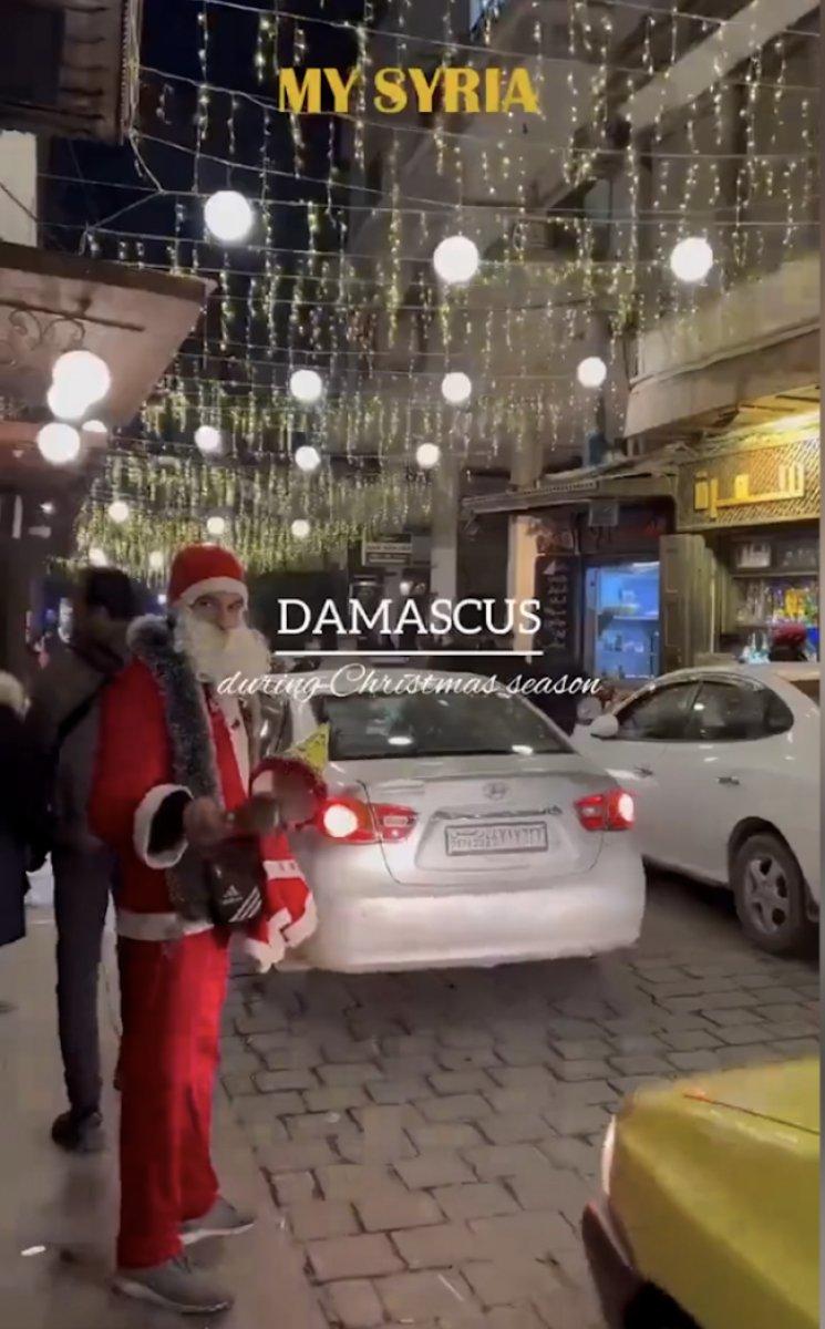 Suriye'de Noel kutlamaları başladı