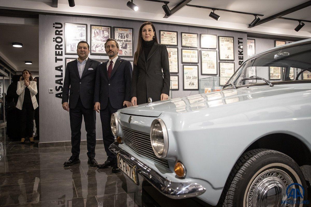 Fahrettin Altun, 'Zor Yıllar Sergisi'nin açılışında konuştu