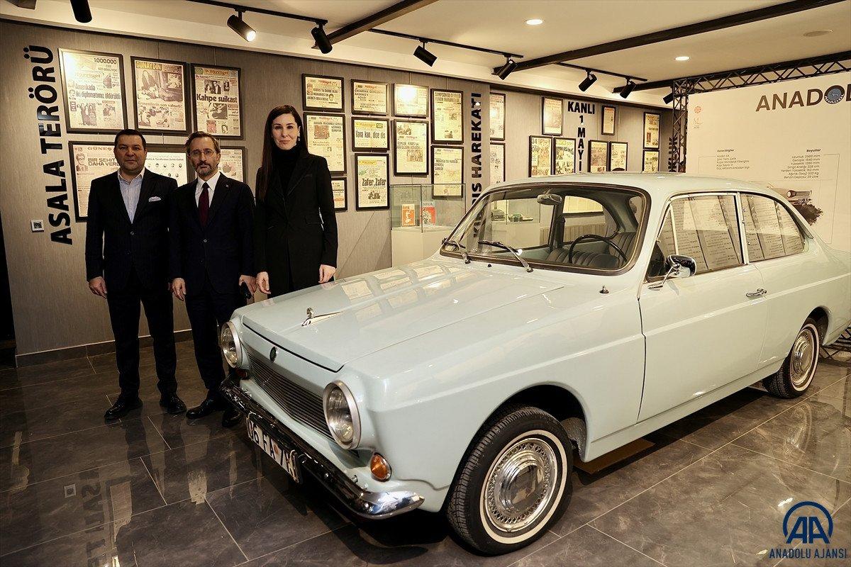 Fahrettin Altun, 'Zor Yıllar Sergisi'nin açılışında konuştu