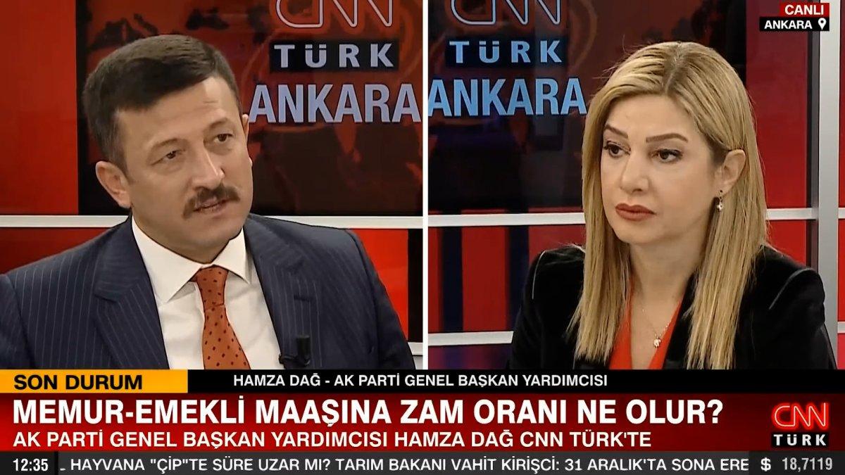 AK Partili Hamza Dağ emeklilere yapılacak maaş zammına ilişkin konuştu