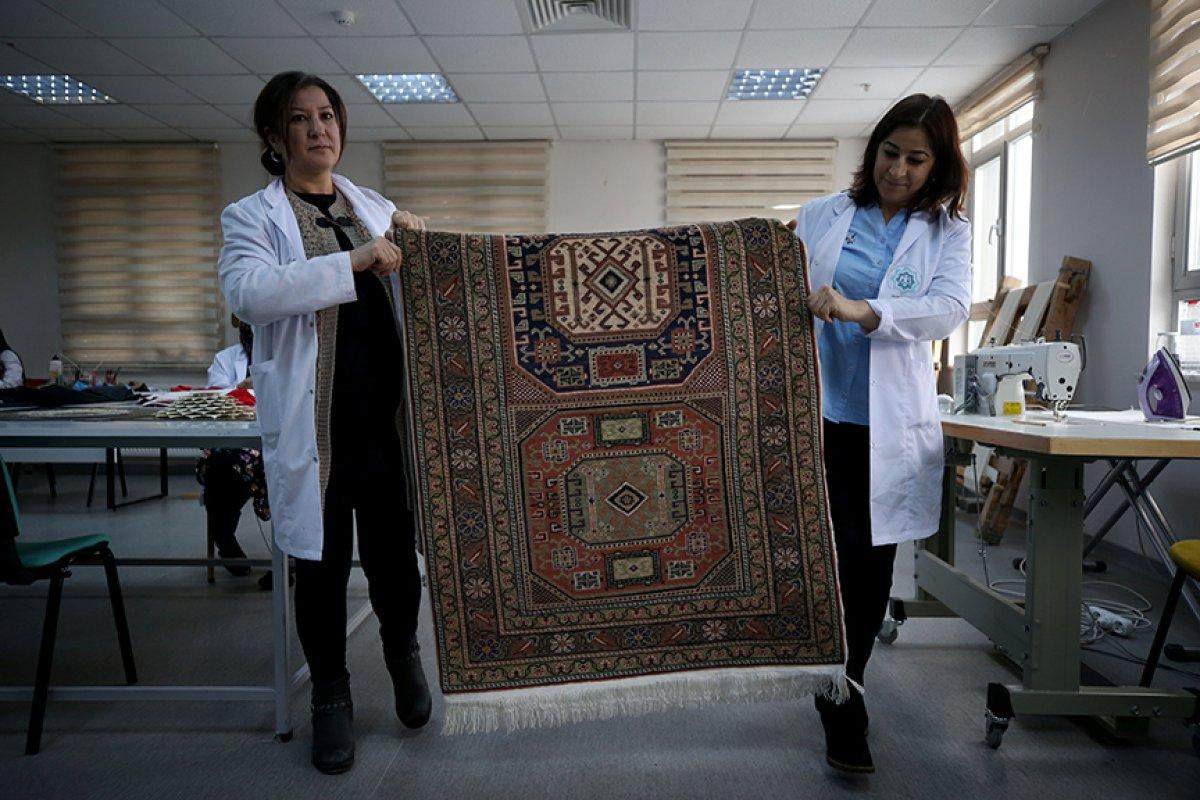 Bünyan halısı kadınların elinde yeniden canlanıyor