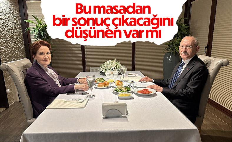 Muhalefette sürpriz Kılıçdaroğlu - Akşener zirvesi