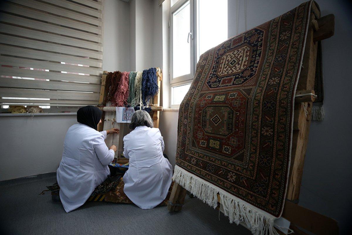 Bünyan halısı kadınların elinde yeniden canlanıyor