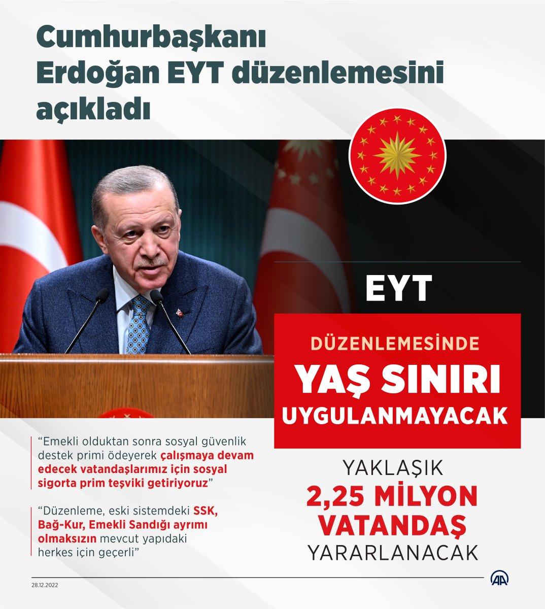 EYT düzenlemesinin ayrıntıları 