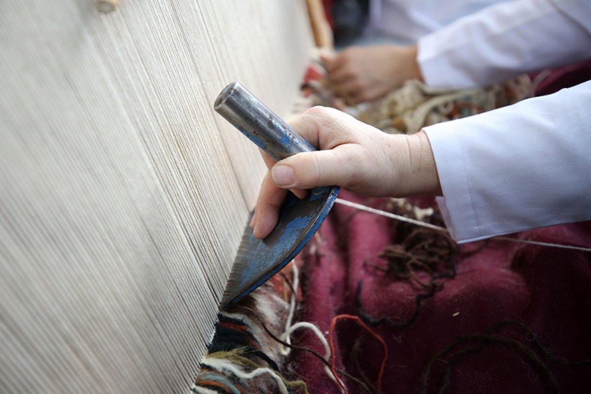 Bünyan halısı kadınların elinde yeniden canlanıyor