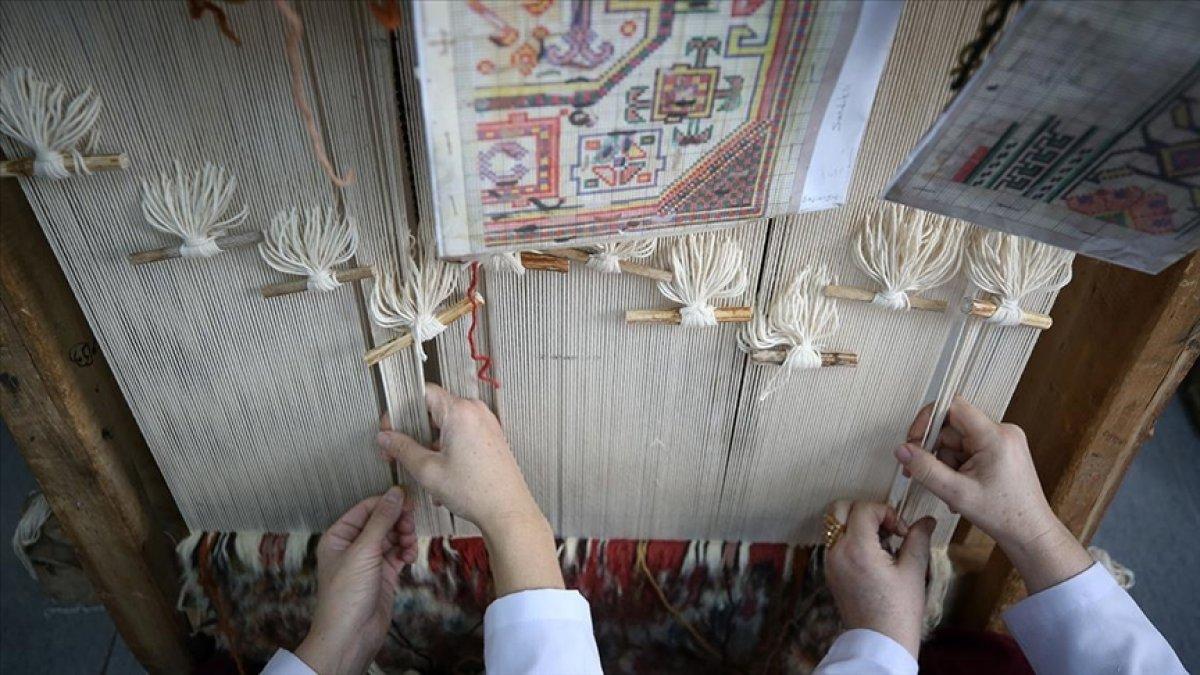 Bünyan halısı kadınların elinde yeniden canlanıyor