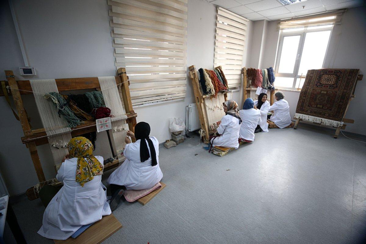 Bünyan halısı kadınların elinde yeniden canlanıyor