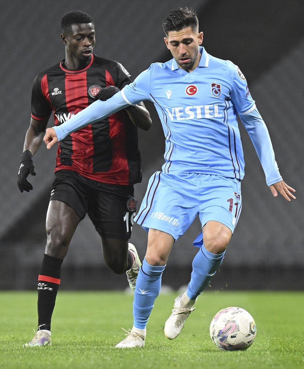 Fatih Karagümrük, Trabzonspor'u farklı geçti