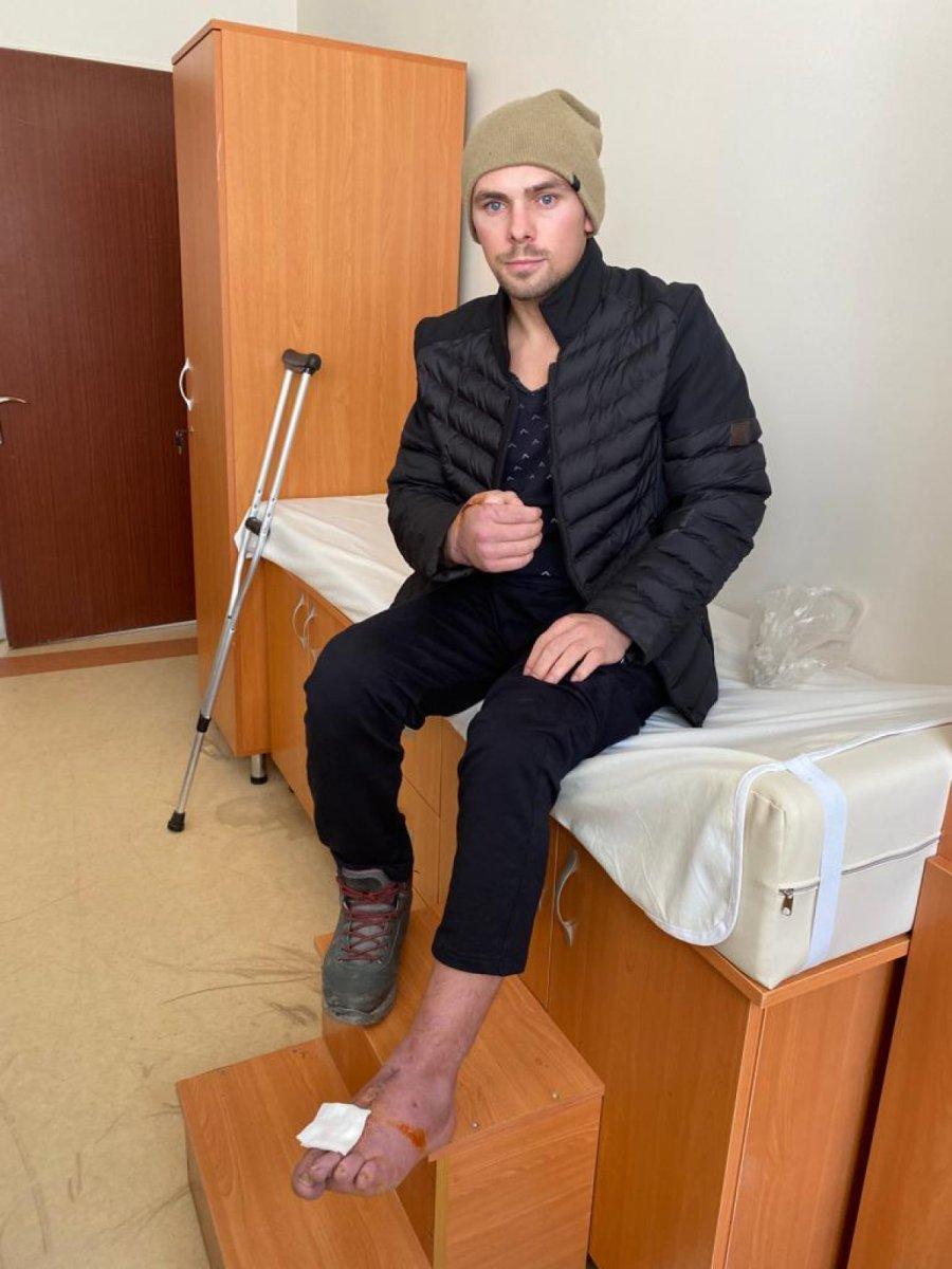 Konya'da kopan el parmağı yerine ayak parmağı nakledildi