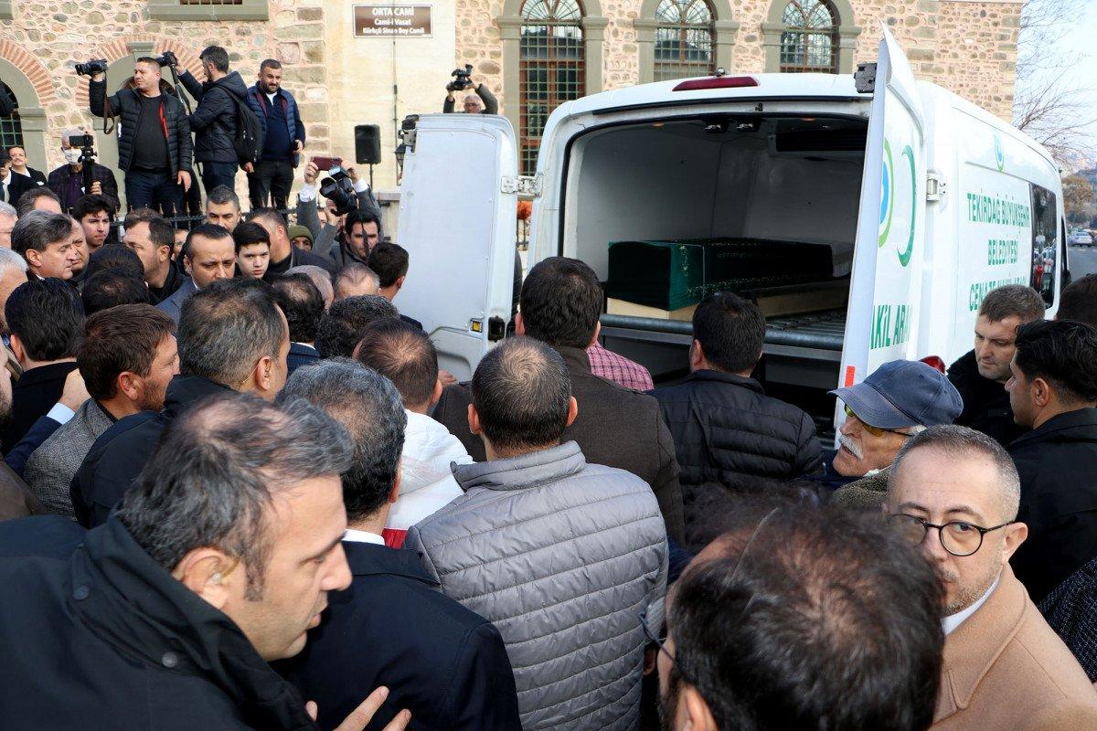 TBMM Başkanı Mustafa Şentop, kuzeninin cenaze namazını kıldırdı