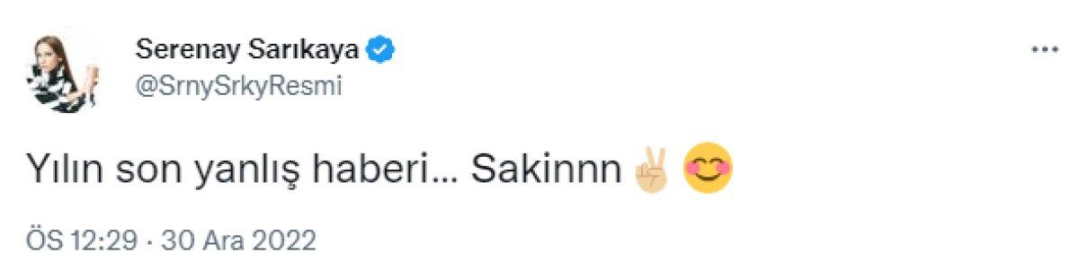 Serenay Sarıkaya, Burak Deniz'le aşk iddialarına yanıt verdi